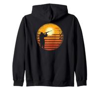 Clay Skeet pigeon shooting clay hunters PULL clay pigeons Zip Hoodie