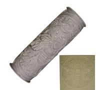 Clay Slab Roller | Texture Rolling Pin for Pottery & Crafts Art & Craft Tool with Bird, Bee & Whale Pattern |, Ceramics, DIY Sculpting & Creative Studio Crafting Supplies