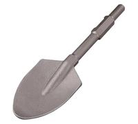 Clay Spade 1-3/16 Inch Hex Shovel, 5-1/2 X 17-1/2 In. Steel Clay Spade Scoop Bit For Heavy Duty Electric Demolition Jack Hammer