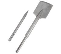 Clay Spade A45M-Clay Spade,19.6X4.3 Inch 40Cr Steel Jackhammer Bit Trenching and Digging Shovel Bit for Gravel,Freeze Soil