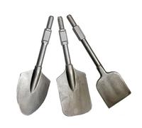 Clay Spade Big Electric Pick Widened Shovel Head Thickened Chisel Concrete Excavation Tool Tree Peach Heart Shovel(Color 3)