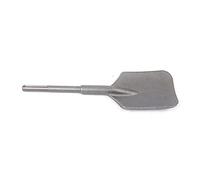 Clay Spade Chisel Bit, 5 Pits (2 Pits and 3 Grooves) 40Cr Chromium Steel Jack Hammer Spade Chisel Bit High Hard Chrome Steel for Gardening Planting Building Digging Work