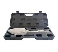 Clay Spade for Breaker 1PC 65A Electric Chisel With Hexagonal Handle Alloy Widened Shovel Head Large/Peach heart/Flat Mouth Concrete(TypeB)