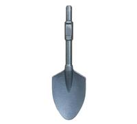 Clay Spade for Breaker, Clay Spade Chisel for Breaker Hex Shank Chrome Steel Shovel Digging and Breaking Tool(Hard Soil Shovel)