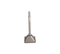 Clay Spade for Breaker, Clay Spade Chisel for Breaker Hex Shank Chrome Steel Shovel Digging and Breaking Tool(Flat Bottom Plate)