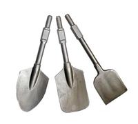 Clay Spade for Breaker, Clay Spade for Breaker 65A Electric Pick Shovel Head 95 for Concrete Digging(Flat Shovel)