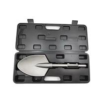 Clay Spade Hex Shank Electric Hammer Breaker Clay Spade Shovel Cutter Extra Wide Pointed Chisel Tipped(Size 1)