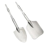 Clay Spade Small Electric Pickaxe, Hexagonal Handle, Widened Chisel, Soil Digging, Trenching, Hole, Tree Seedling(Peach heart shovel)