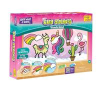 Clay Stickers: Wonderland | Create 6 Unique DIY Stickers Using Air Dry Clay | No Mess, Travel-Friendly | Return Gifts for Kids