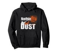 Clay Target Shooting Nothing But Dust Trap Skeet Shooting Pullover Hoodie