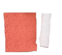 Clay Texture Roller Plastic Column, Polymer Clay Texture Roller Christmas Pattern for DIY Crafts Pottery Jewelry Making Multicolor(Color 3)