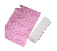 Clay Texture Roller Plastic Column, Polymer Clay Texture Roller Floral for Soft Fondant Jewelry Making DIY Tools Multicolor PLA(Color 4)