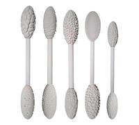 Clay Texture Roller Set - Resin Double Ended Pottery Roller Sculpting Kit | Multiple Clay Modeling Pattern Rollers Kit | Texture Rolling Emboss Plaid Hand Rollers for Handicrafts Miniatures