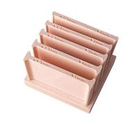 Clay Thickness Guide - 5 Sizes Adjustable, Non-Stick Rolling Tool, Clay Tube Roller | Jewelry Crafts Modeling Art Classes School Projects Pottery String Former Ceramic Hoop Precise Sculpting Kit