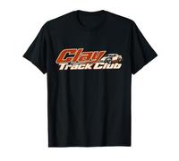 Clay Track Club Dirt Oval Racing Group Value Graphic T-Shirt