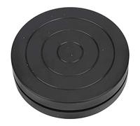 Clay Turntable Sculpting Wheel Double Side Plastic Ceramic Wheel Platform Sculpting Turntable for Pottery Sculpture Art Craft 11.5cm Diameter Black