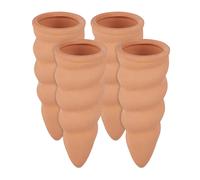 Clay watering cones Ceramic 12 Pieces Clay Plant Watering Spikes 1.5 L