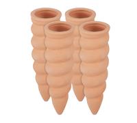 Clay watering cones Plant Irrigation Devices Easy Setup 1.5 L 8 Pieces