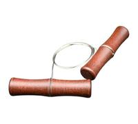 Clay Wire Cutter - Adjustable Pottery Wire, Stainless Steel Cutting Tool, Durable Wooden Handles | Precise Clay Slicing Smooth Edges for Sculptors and Ceramic Artists and Pottery Workshops.