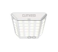 CLAYMORE 3Face Mini (Light Gray) - Lightweight and Portable LED Area Light for Outdoors, Camping, Tent, Emergency, and Industrial Use. Rechargeable Lantern with USB-C, Up to 60 Hours Battery Life.