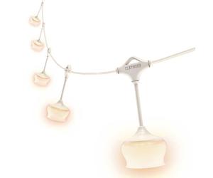 Claymore | CADENA UF5 | USB String Lights | Light Grey | WildBounds UK One Size