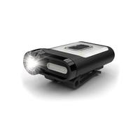 Claymore Capon 65A+ Black Ultra-Light Clip-On Cap Light - USB-C Rechargeable 230LM LED Compact Headlamp | 3 Modes IP54 Water-Resistant Up to 19 Hrs Runtime for Camping, Running, Outdoor