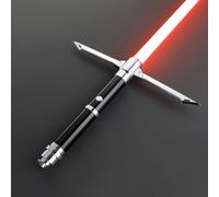 Claymore Crossguard Saber Combat Lightsaber (Base Lit)