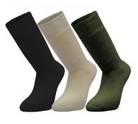 Highlander Norwegian Army Military Mens Classic Winter Socks Hiking Travel Black