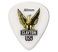 Clayton Acetal Polymer Plectrum Packing 12pcs, 0.80mm Clayton-Adler