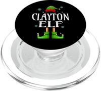 CLAYTON Elf Xmas Funny Men's Family Matching Christmas PopSockets PopGrip for MagSafe