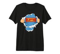 Clayton Name Superhero for Boys Named Clayton Premium T-Shirt