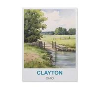 Clayton Ohio，Jigsaw Puzzles 1000 Pieces for Adults, Classic Puzzle Kids Puzzle Challenging and Difficult Puzzles for Adults and Teens（38x52cm）-FG93