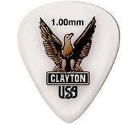 Clayton Plectrum Acetal Polymer Packing 12pcs, 1.00mm Clayton-Adler