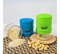 Clazkit Precision Dry Fruit Cutter and Slicer: Effortless Slicing with Built-in Storage Convenience