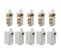 ClAZTyict 10PCS 6 AWG Gauge T-Type Wire Connector Nut Kit, 80A Quick Wiring Connection Terminal, Splicing Quick Connector