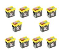 ClAZTyict 10X Kjd6 5E4 250V 6A Universal Safety Switch: Electromagnetic Waterproof, Against Power Outage Tool Switch, Button