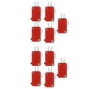 ClAZTyict 15A 250VAC 4A 250VAC Srew Connector Actuator Limit Micro-Switch 10 Pcs
