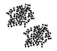 ClAZTyict 200 Pcs 6X6X4.5mm Panel PCB Momentary Tactile Tact Push Button Switch 4 Pin DIP