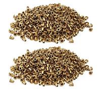 ClAZTyict 2000Pcs Copper Beekeeping Eyelets for Frames Bee Hive Equipments Copper Caps