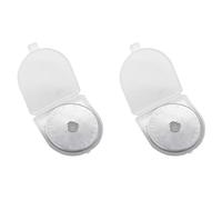 ClAZTyict 20Pcs 28mm Rotary Cutter Refill Blades Patchwork Fabric Leather Craft Steel Circular Sewing Quilting Cutters