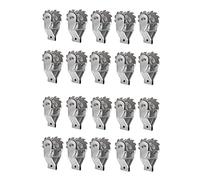 ClAZTyict 20Pcs Fence Tensioner Heavy Duty in-Line Wire Strainer Wire Ratchet Tensioner for Electric Fence Farm Fence