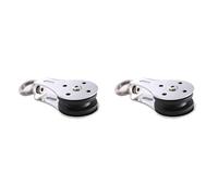 ClAZTyict 2X 300Kg Bearing Pulley Lifting Quiet Wheel Gym U-Grooved Heavy Duty Pulley Wheel for Workout Equipment Cable Machine