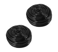 ClAZTyict 2X 30M Meter 1/4 Inch Blank Distribution Pipe Drip Irrigation Hose Garden Watering Pipeline