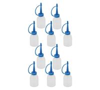 ClAZTyict 30Ml Industrial Glue Gel Oil Plastic Squeeze Bottle Dispenser 10Pcs
