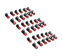 ClAZTyict 36 Pcs Tire Wheel Rim Hub Hanging Metal Hook Metal Holder Shop Display Stand Rack Wall Mounted Racing Hook