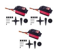ClAZTyict 3x DS5160 60Kg 8.4V High Voltage Waterproof Digital Servo for 1:5 RC Car SAVOX-0236 XL 5T Robot Arm 180 Servo