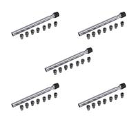 ClAZTyict 5X C10 Er8A 100L Collet Chuck Holder + 35Pcs Er8 Spring Collet Set