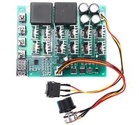 ClAZTyict DC 10-55V 12V 24V 36V 48V 55V 100A Motor Speed Controller PWM HHO RC Reverse Control Switch with LED Display