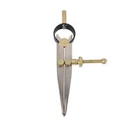 ClAZTyict Leather Craft Rotating Craft Tool DIY Wing Divider Adjustable Steel Leather Rotating Tool Wing Divider Spacing Compass Edge Creaser