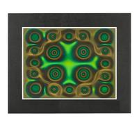 ClAZTyict Magnetic Viewing Film,6X4 Inch Green Magnetic Field Display Film,Magnetic Flux Display, Magnetic Field Detector,Reusable
